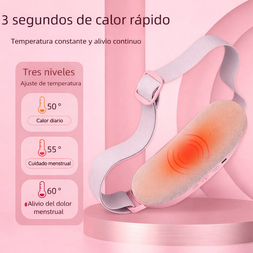 Cinturón Térmico para Cólicos y Dolor Lumbar